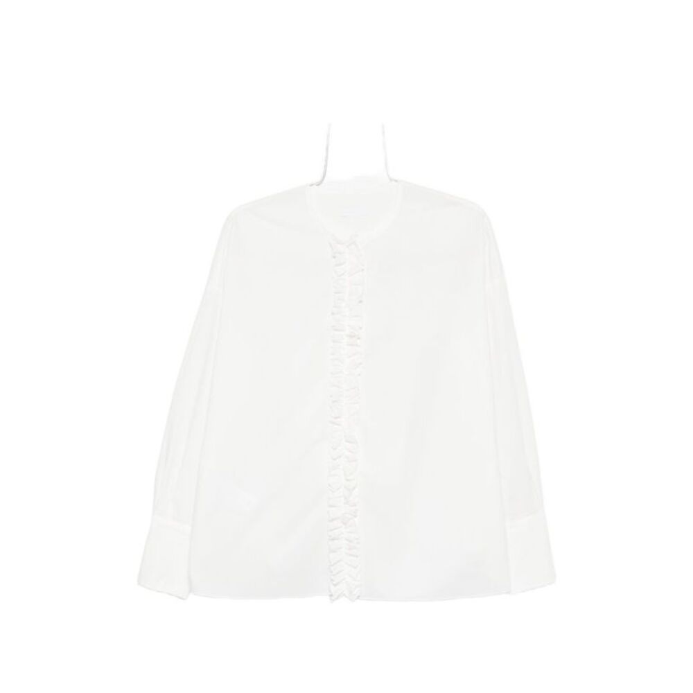 Susanne Bommer Women Ruffled Cotton Blouse